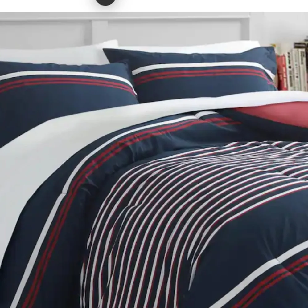 Nautica Mineola Full/Queen Duvet Cover + Standard Sham Set